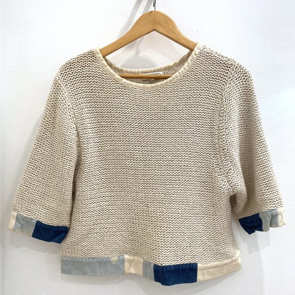 Opening Ceremony Knits Colorblock Trim Sweater - Size S - Picture 1 of 8